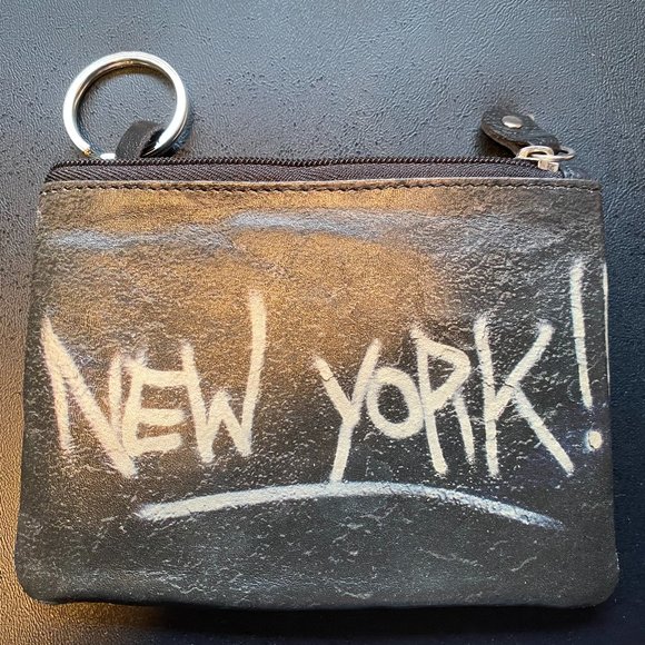 Genuine Leather Coin Purse - New York - Picture 1 of 6